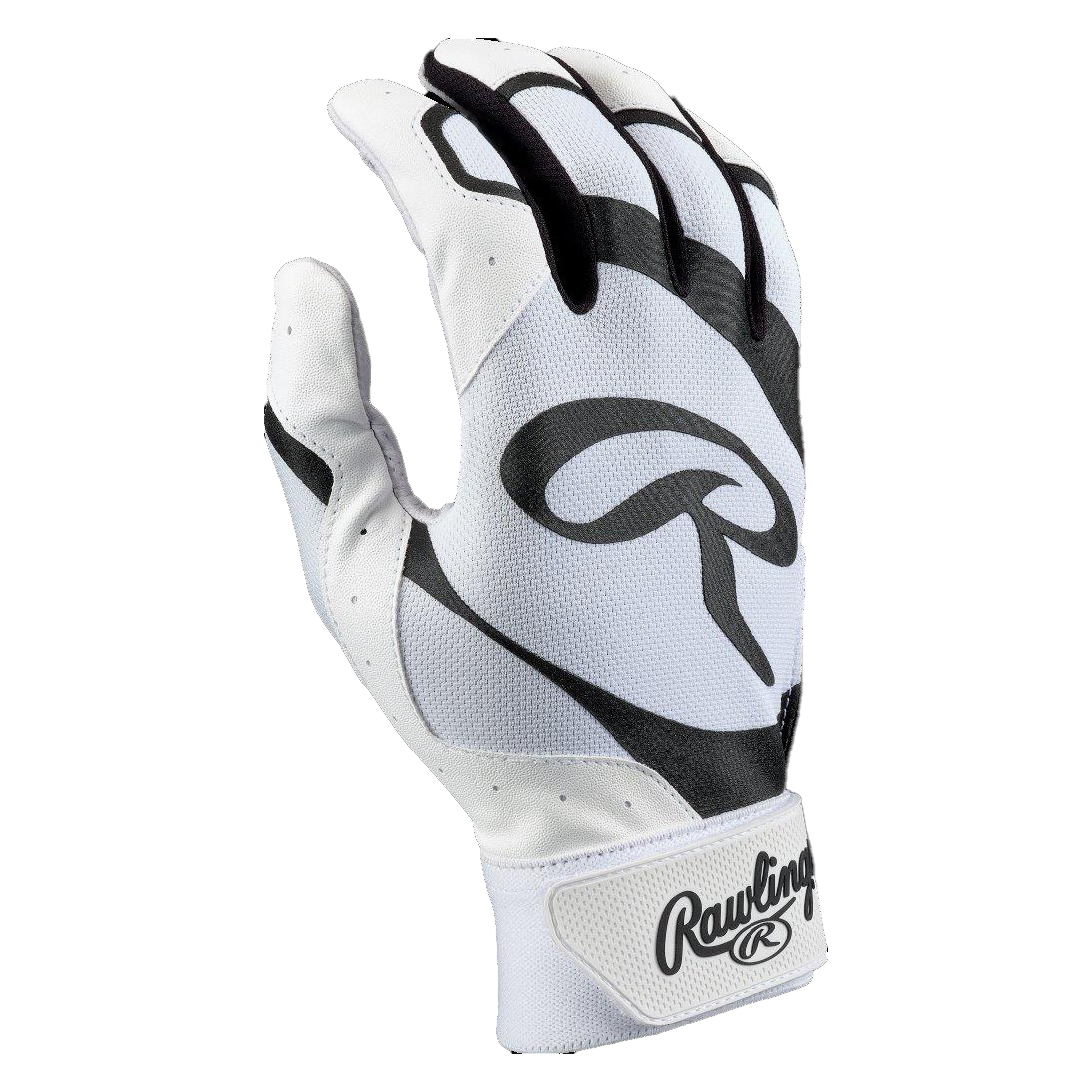 Rawlings (5150IIBG) Batting Gloves (pair) - BLACK - ADULT SIZE