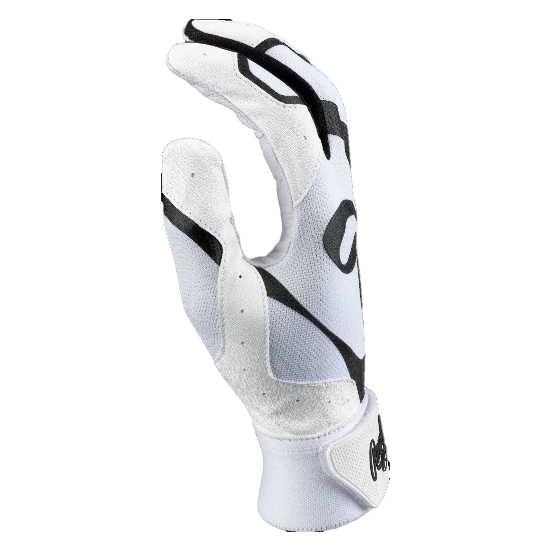 Rawlings (5150IIBG) Batting Gloves (pair) - BLACK - ADULT SIZE