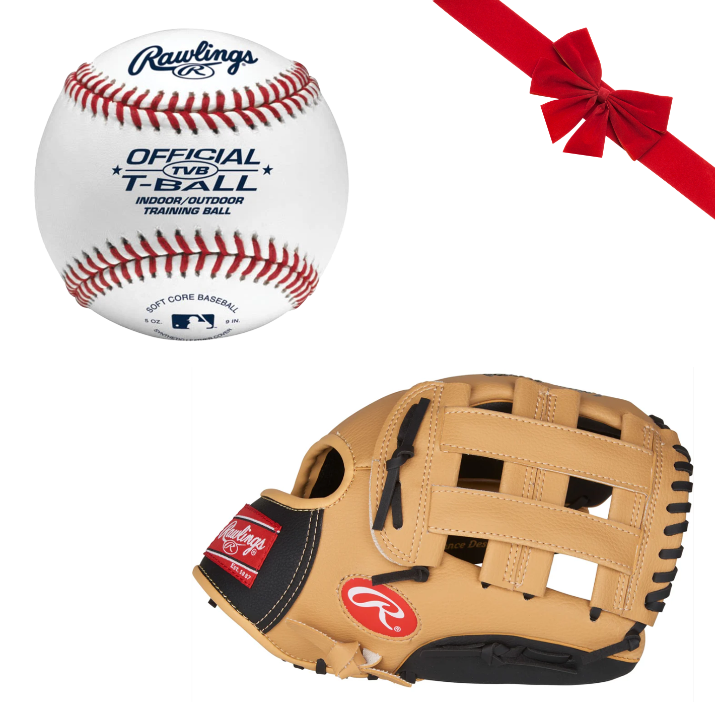 Rawlings Player Series 11.5 Youth Glove Ball Gift Bundle