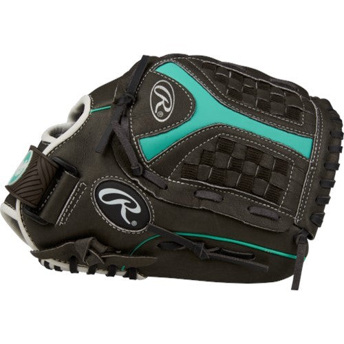 Rawlings storm youth fastpitch softball glove top