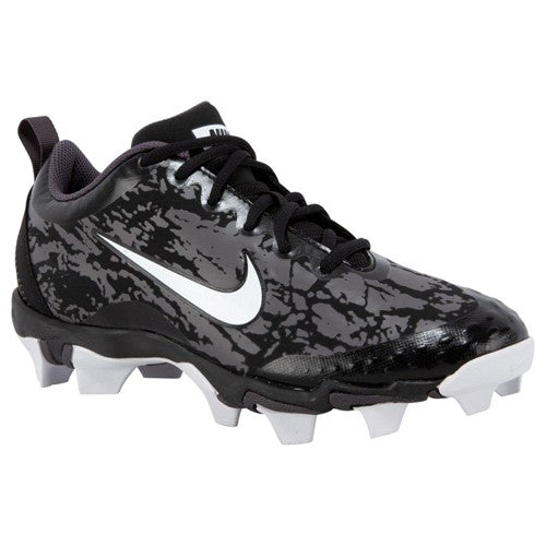 Nike Women's Hyperdiamond 2.5 Keystone Moulded Baseball/Softball Cleats (Black/Grey) - View 1