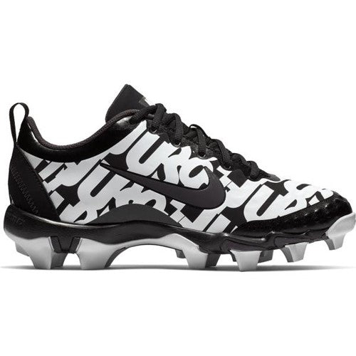 Nike Women's Hyperdiamond 2.5 Keystone Moulded Baseball/Softball Cleats (Black/White) - View 1