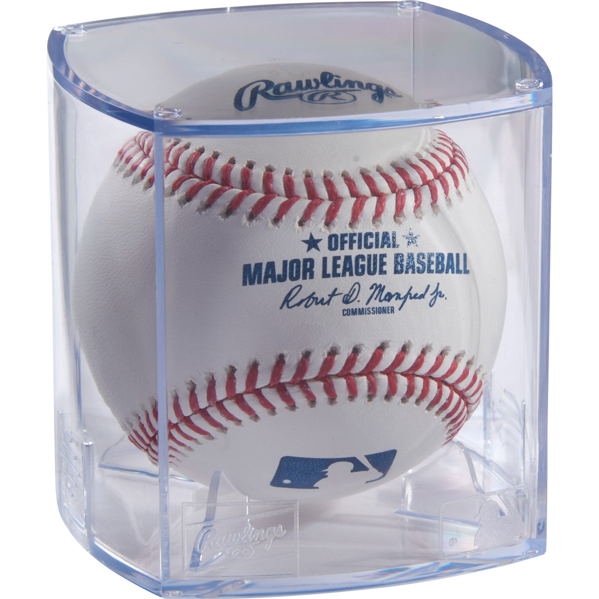 Support à Baseball En Acrylique Transparent - Lot De 2, 10x5 Cm, Pour Collection, Présentation