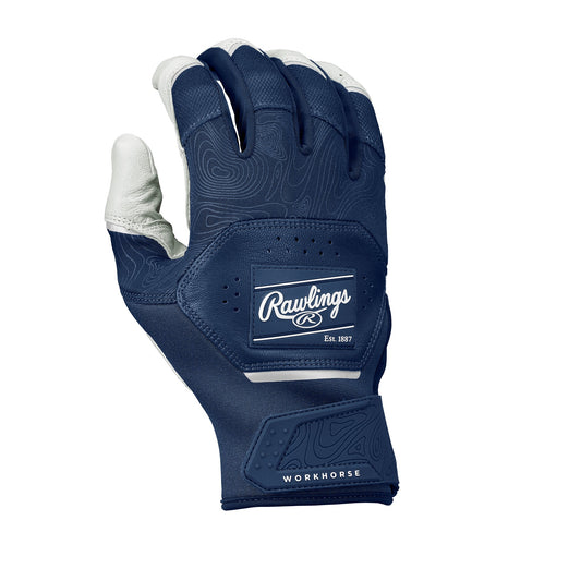 Rawlings (WH25BG) Workhorse Series Batting Gloves (pair) - ADULT SIZE