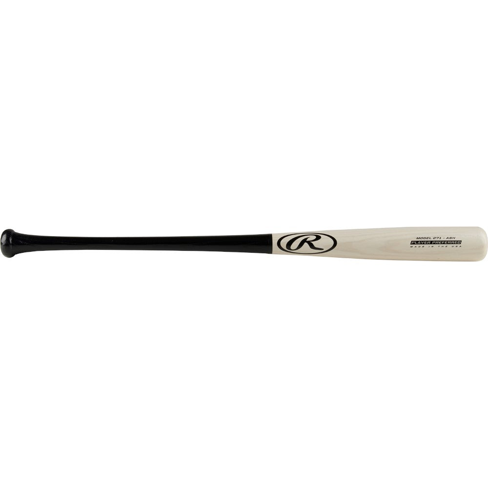 Rawlings (271RAB) Player Preferred Ash -3 or Lighter Baseball Bat - ADULT - View 1