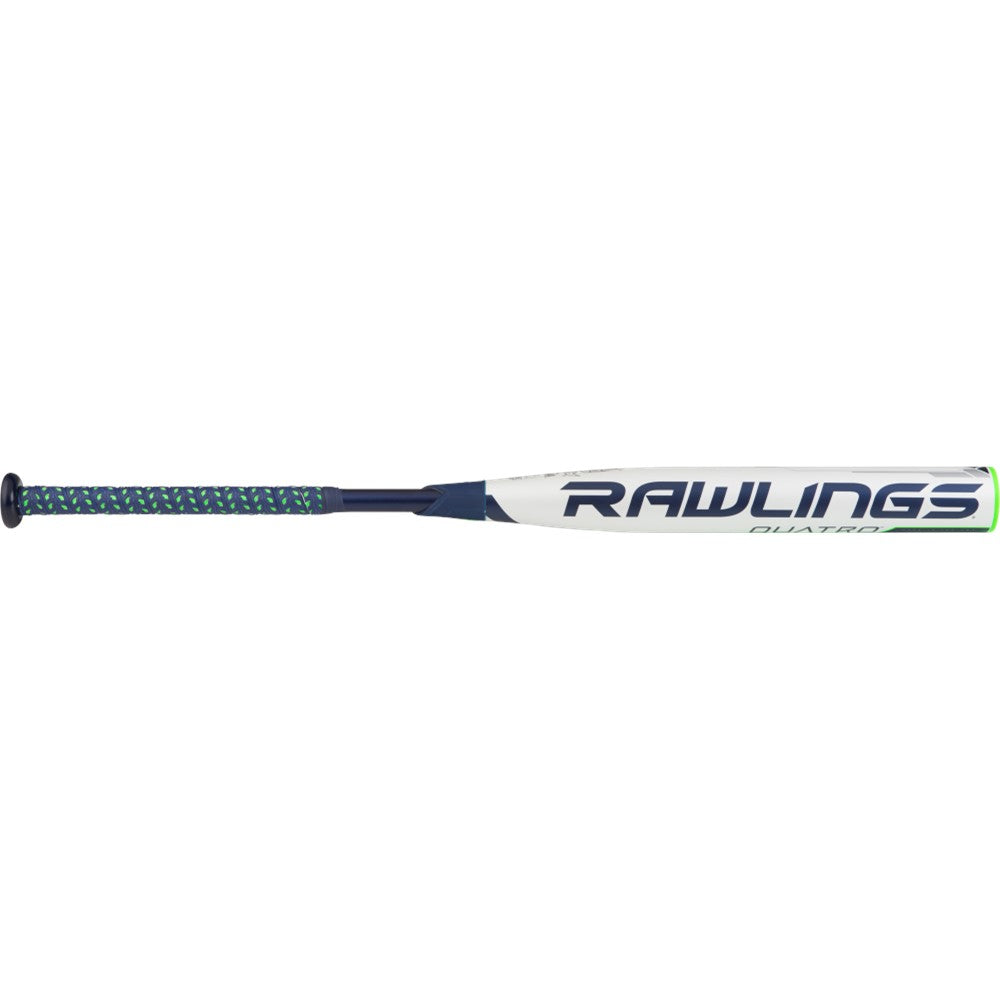 Rawlings (FP8Q10) Quatro Composite (-10) Fast Pitch Softball Bat - View 2