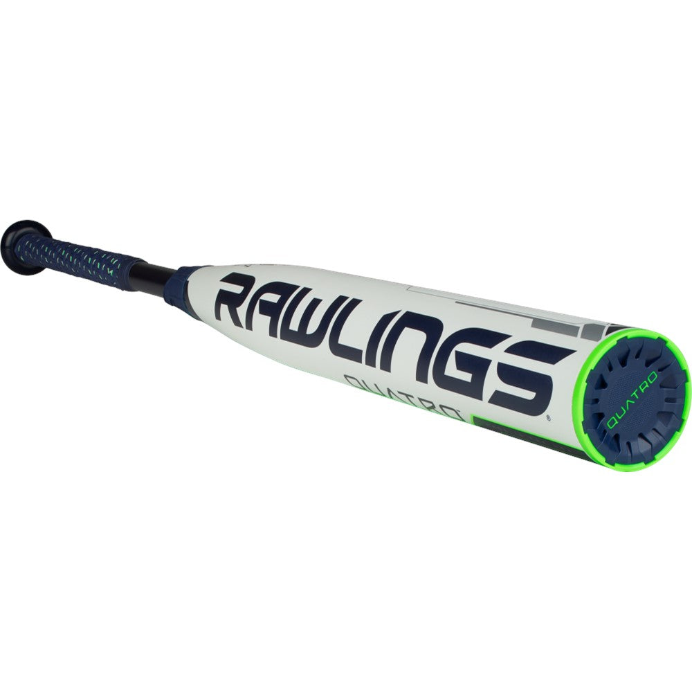 Rawlings (FP8Q10) Quatro Composite (-10) Fast Pitch Softball Bat - View 3