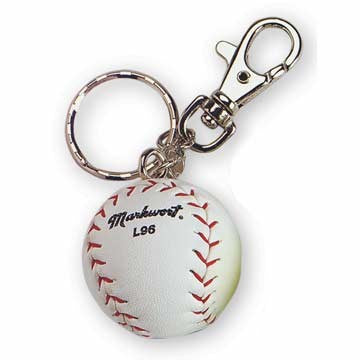 Markwort (MI-L96W) Miniature Baseball Key Ring