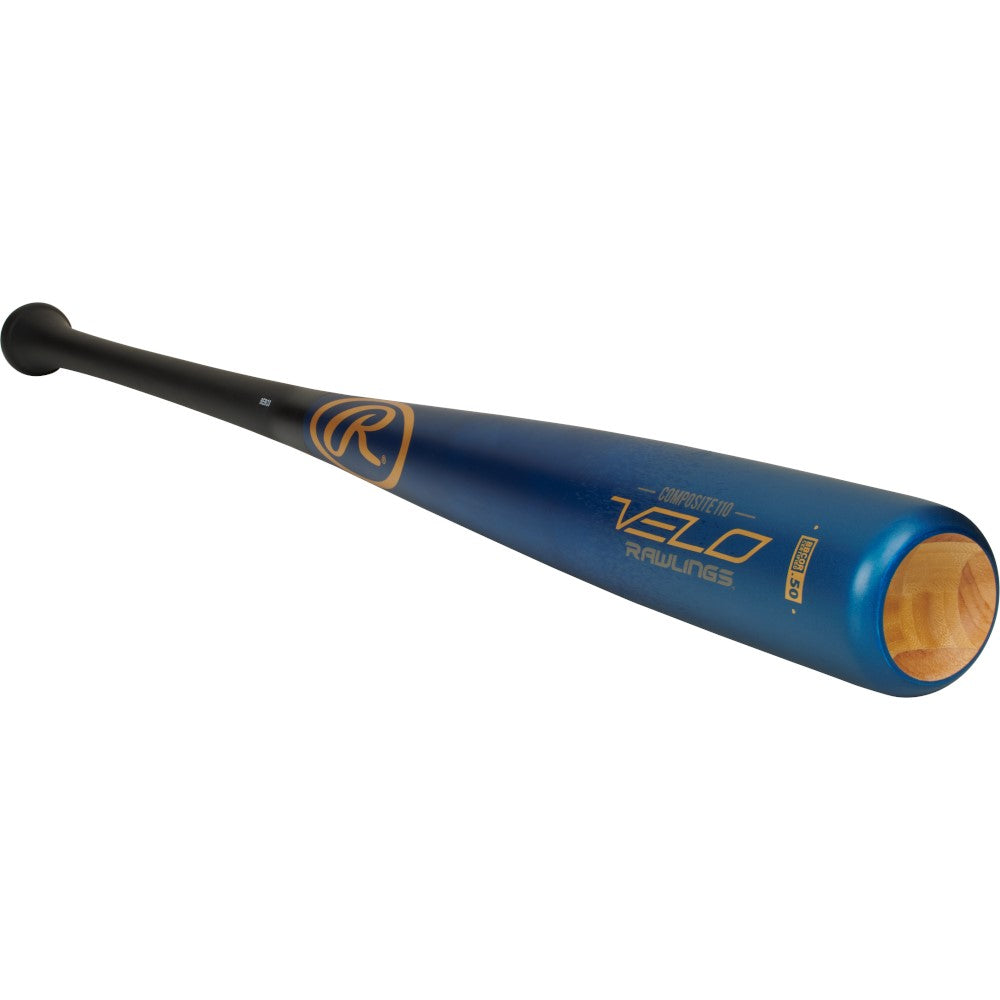 Rawlings (R110CR) Velo Maple/Bamboo Composite Baseball Bat - ADULT - View 2