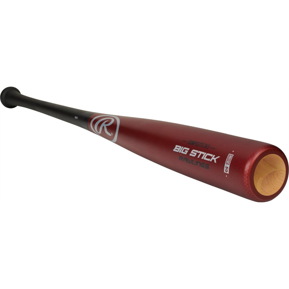 Rawlings (R243CS) Big Stick Maple/Bamboo Composite Wood Bat - ADULT - View 2
