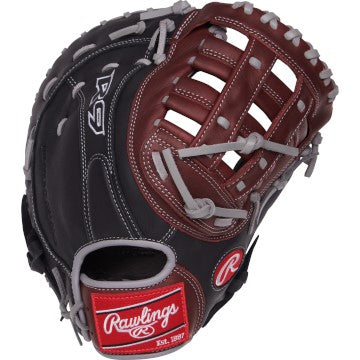 Rawlings (R9FM18BSG) R9 Series 12.5" First Base Mitt - View 3